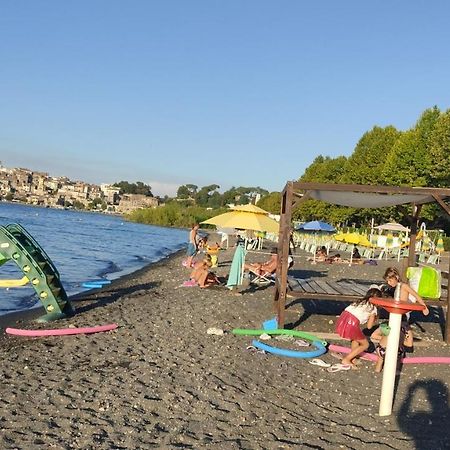 Iride Sul Lago 1 Via Principessa Jolanda 10-Piazza Del Molo Leilighet Anguillara Sabazia Eksteriør bilde