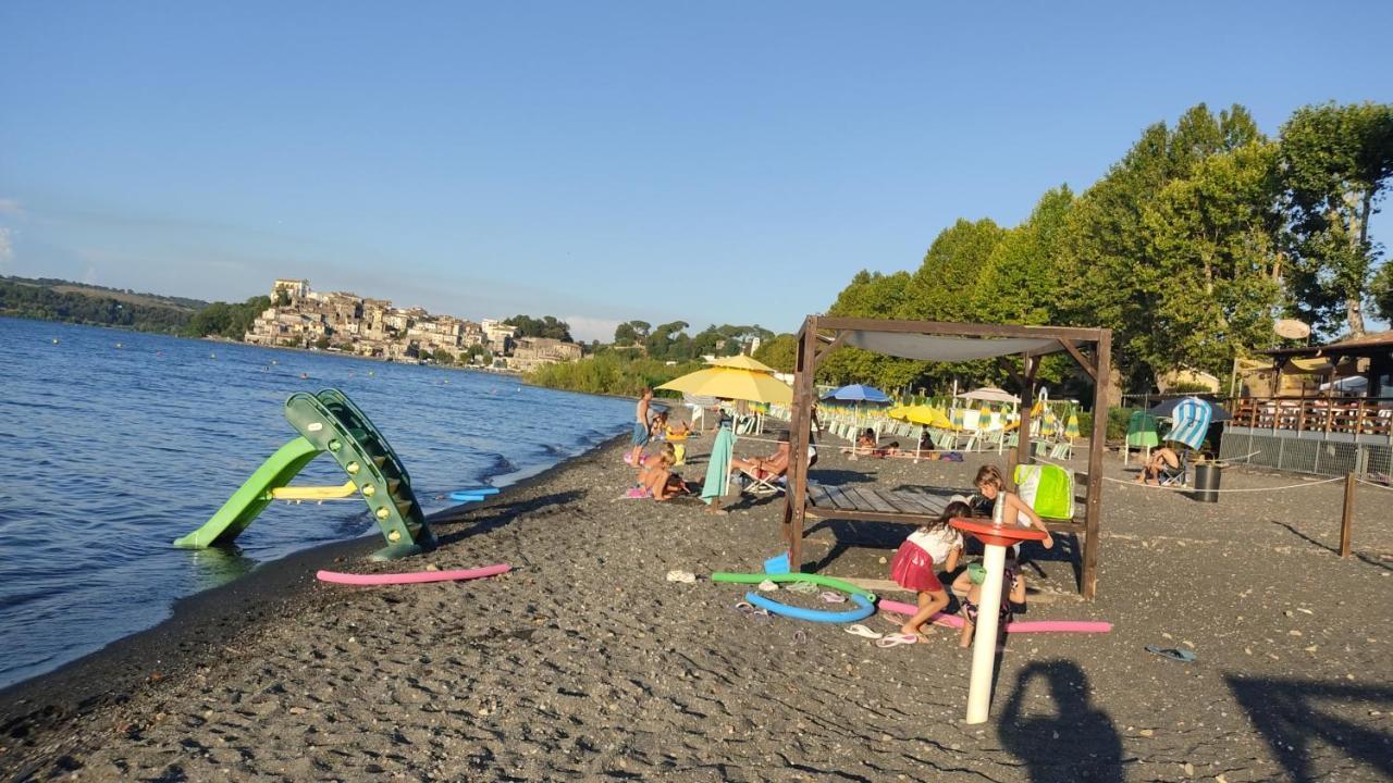 Iride Sul Lago 1 Via Principessa Jolanda 10-Piazza Del Molo Leilighet Anguillara Sabazia Eksteriør bilde